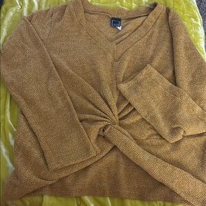 Women's Mustard Sweater